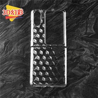Ốp Điện Thoại Trong Suốt Chống Sốc Dạng Gập Đơn Giản Cho OPPO Find N2 Flip findn2 Flip Find N2