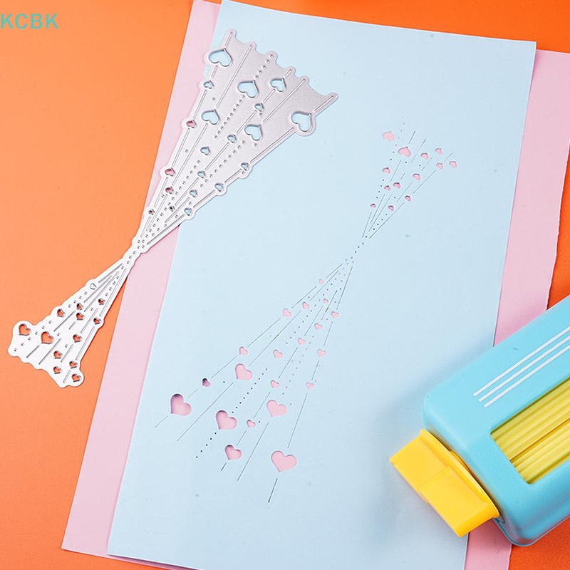 Khuôn Cắt Giấy Kim Loại Tạo Hình Bong Bóng Thẻ Scrapbook