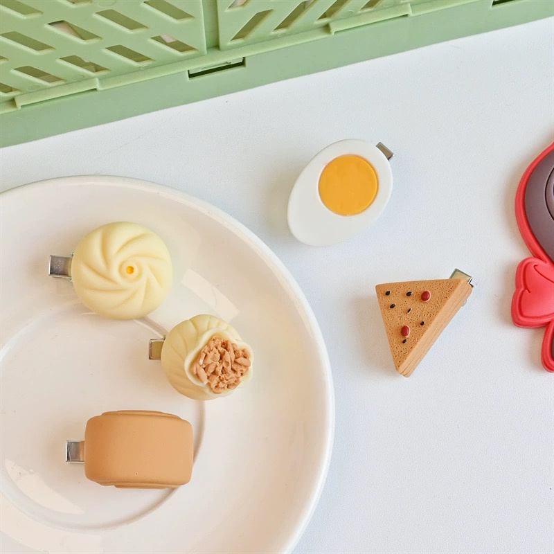 Kẹp Tóc Hình Trái Tim / Bông Hoa Hướng Dương Mềm Mại Xinh Xắn