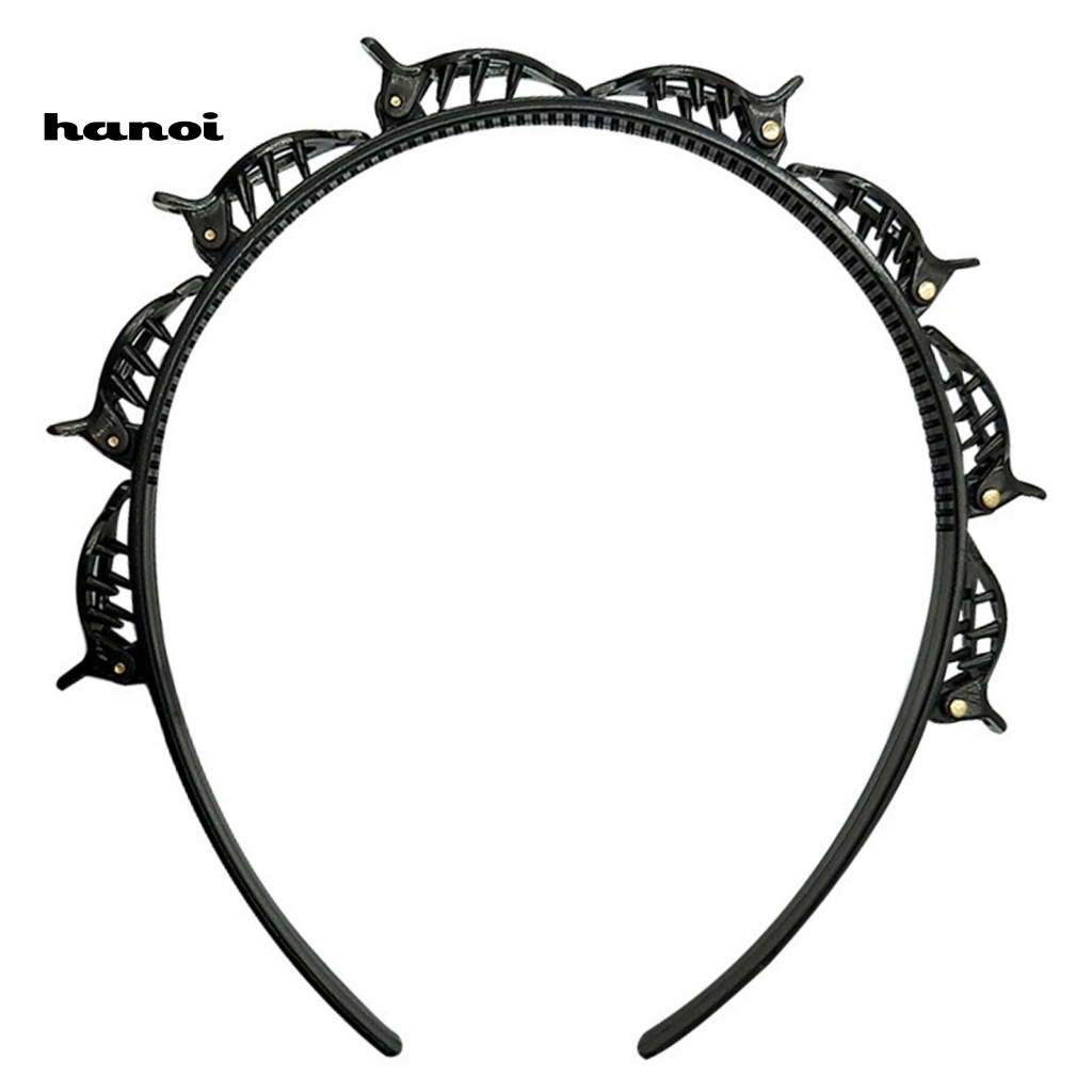 Kẹp Tóc Thiết Kế Hai Lớp Chống Trượt Thời Trang Cho Nữ