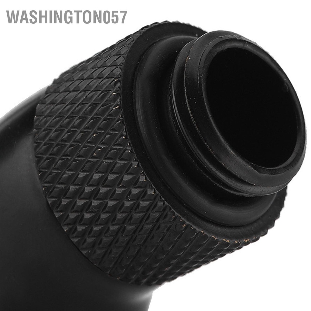 Washington057 G1/4&quot; Ren 45 Độ Góc Uốn Bộ Chuyển Đổi Lắp Cho CPU Nước Làm Mát Màu Đen