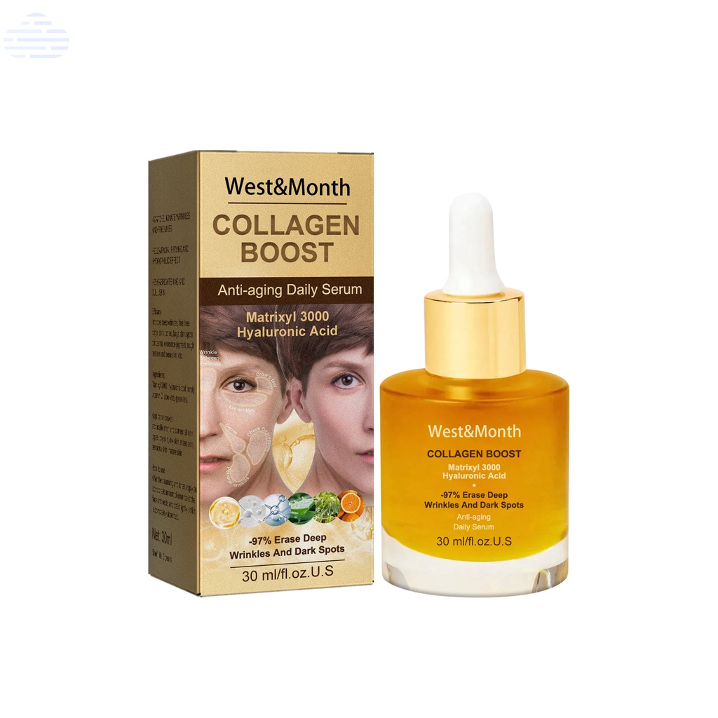 Tinh Chất Collagen 30ml Chống Lão Hóa Làm Săn Chắc Da Thích Hợp Cho Mọi Loại Da