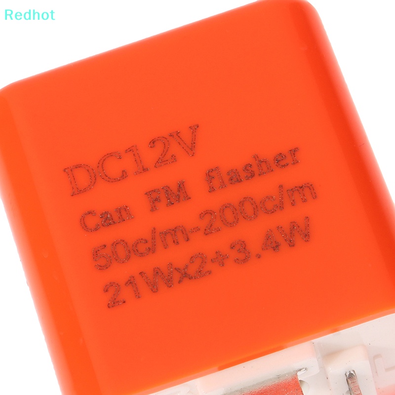 Rơ Le Nhấp Nháy Đèn LED 2 Pin 12V Có Thể Điều Chỉnh Tần Số Nhấp Nháy Cho Xe Máy