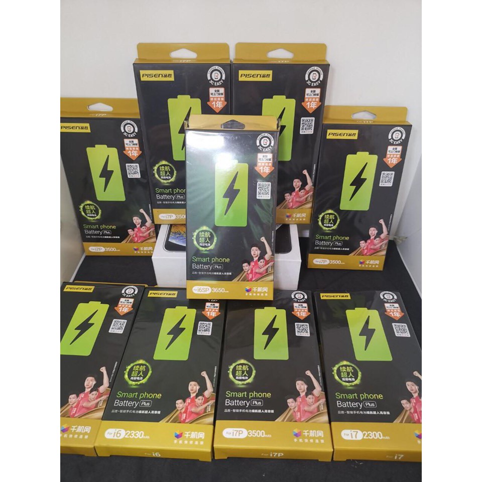 Pin thay thế dung lượng cao-siêu cao cho iphone 6/6s/6 Plus/6s Plus/IPhone 7/8/IPhone 7 plus/8 Plus - Chính hãng