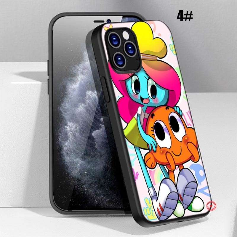 Ốp Điện Thoại Họa Tiết Hoạt Hình the amazing world of gumball Cho iphone 12 13 pro x xs max mini di44