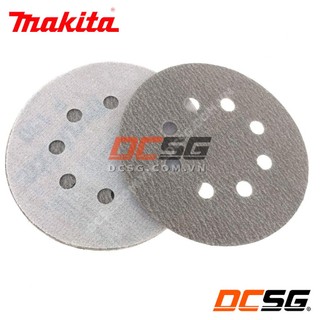 Nhám tròn đế lông 125mm độ hạt 40-400 makita | dcsg