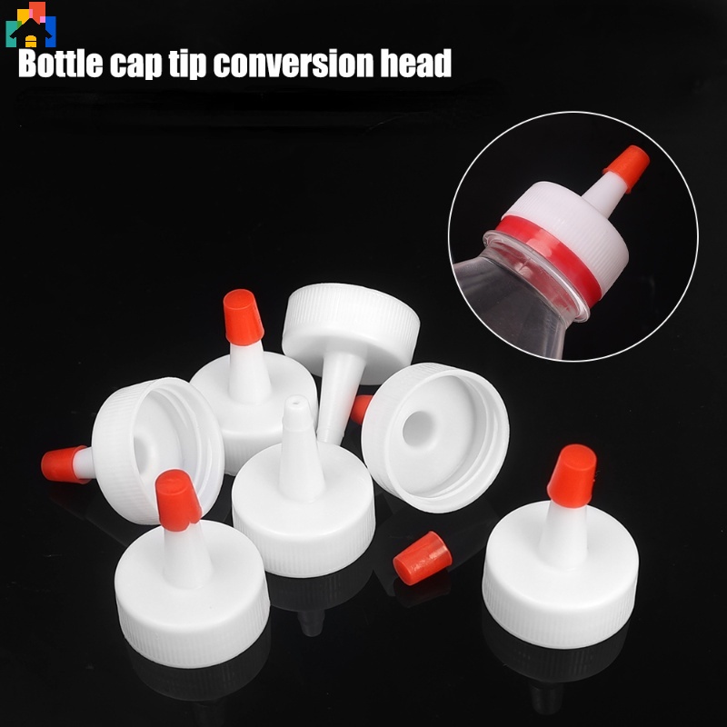 Set 5 / 10 Nắp Đậy Bình Nước / Dầu Khoáng Bằng Nhựa 2.8Cm Chống Rò Rỉ Thông Dụng Cho Nhà Bếp