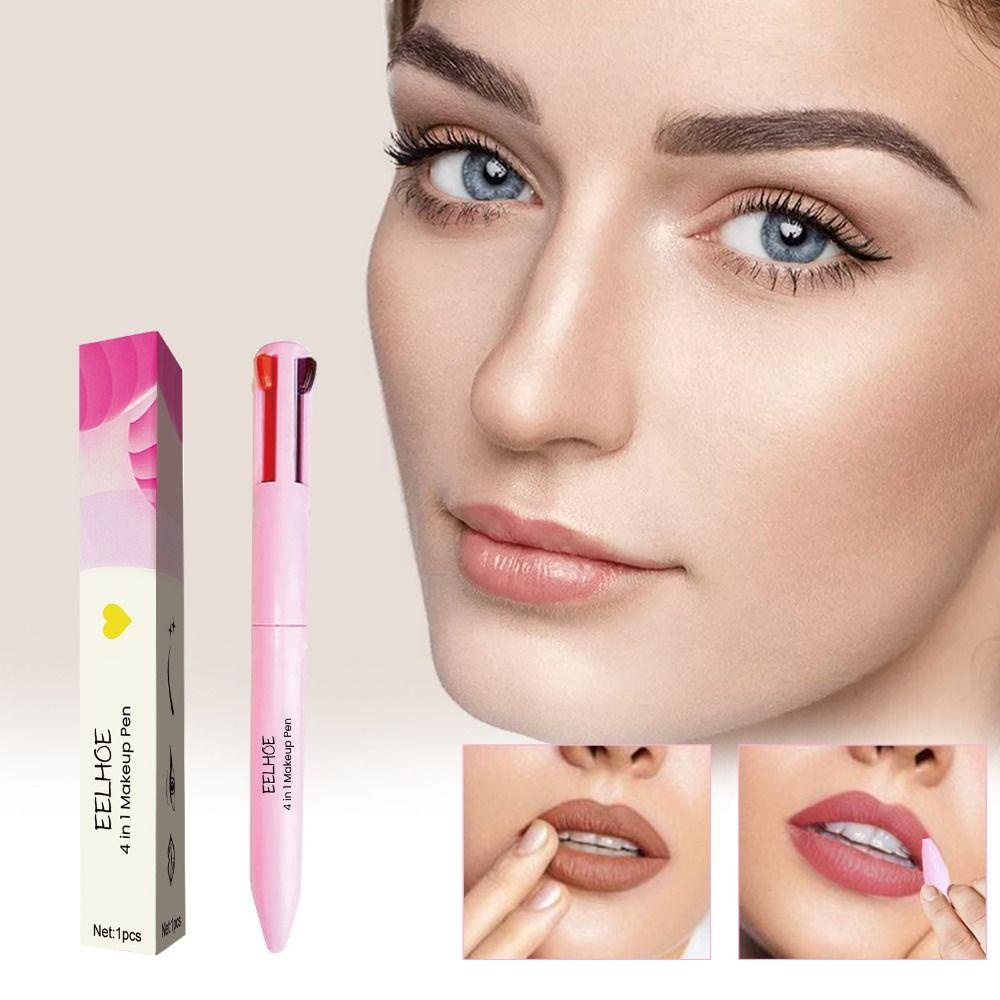 Bút Kẻ Lông Mày 4 Trong 1 Chống Nước Lâu Trôi Dành Cho Nữ