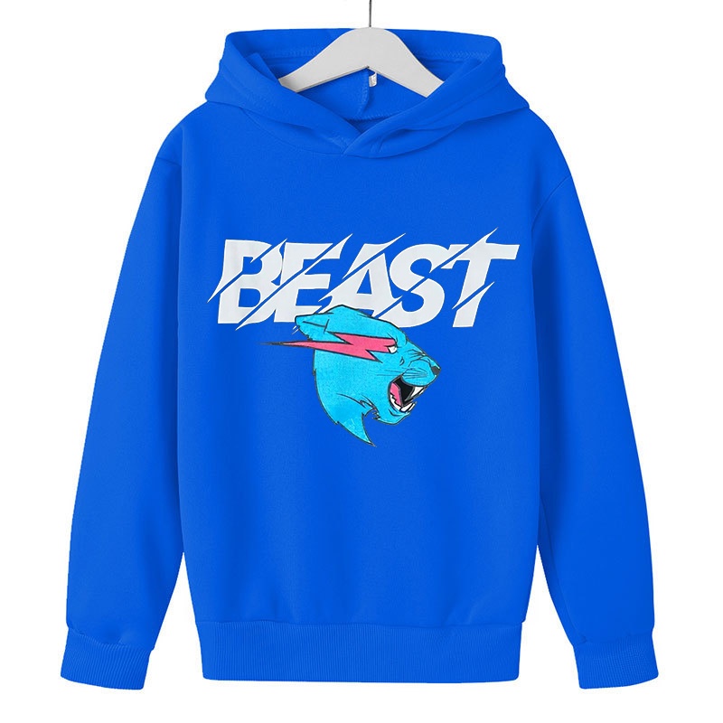 Áo Hoodie Tay Dài In Hình Mèo Hoạt Hình Thời Trang Dành Cho Trẻ Em 3-15 Tuổi