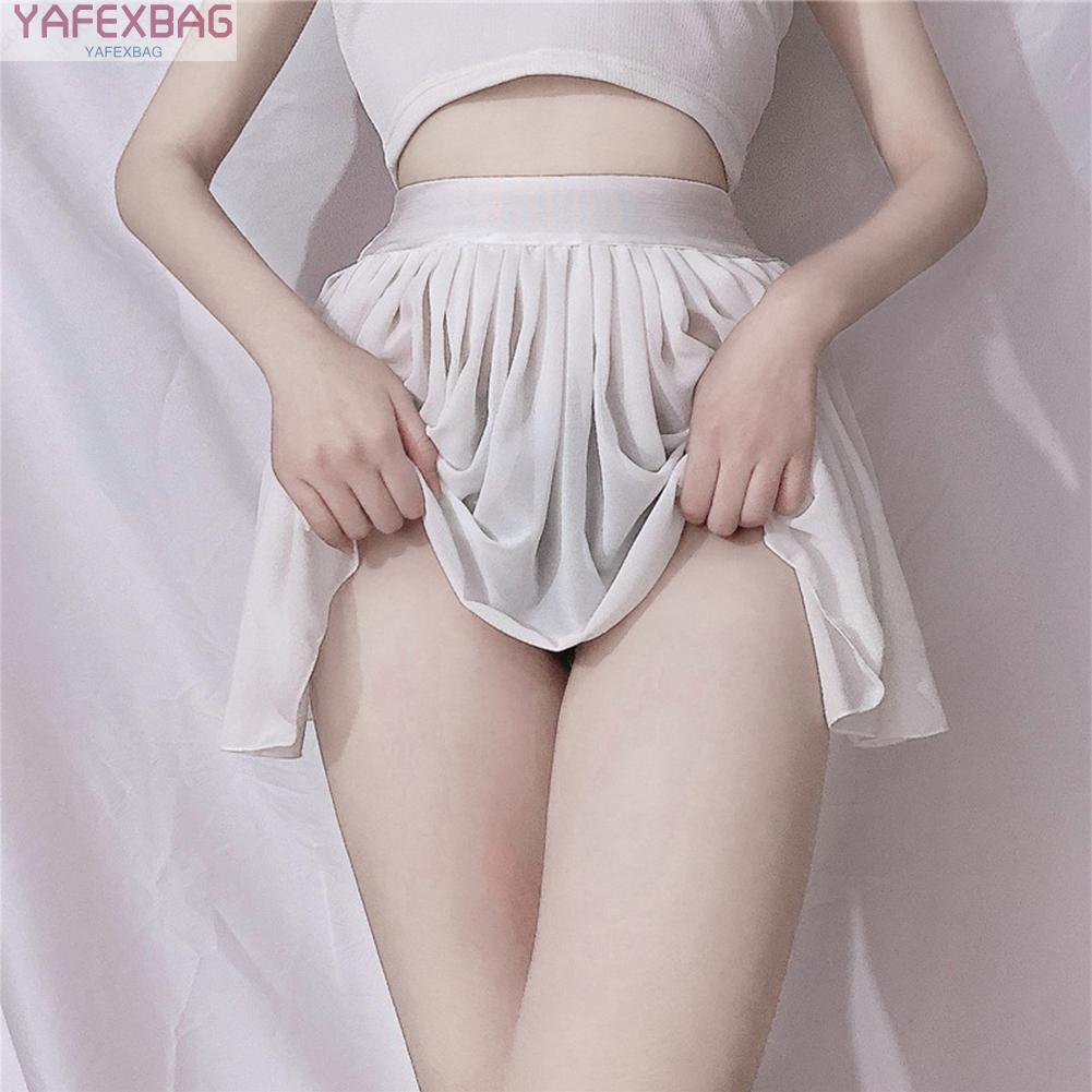 Chân Váy Chữ A Lưng Cao Xếp Ly Thời Trang Cho Nữ