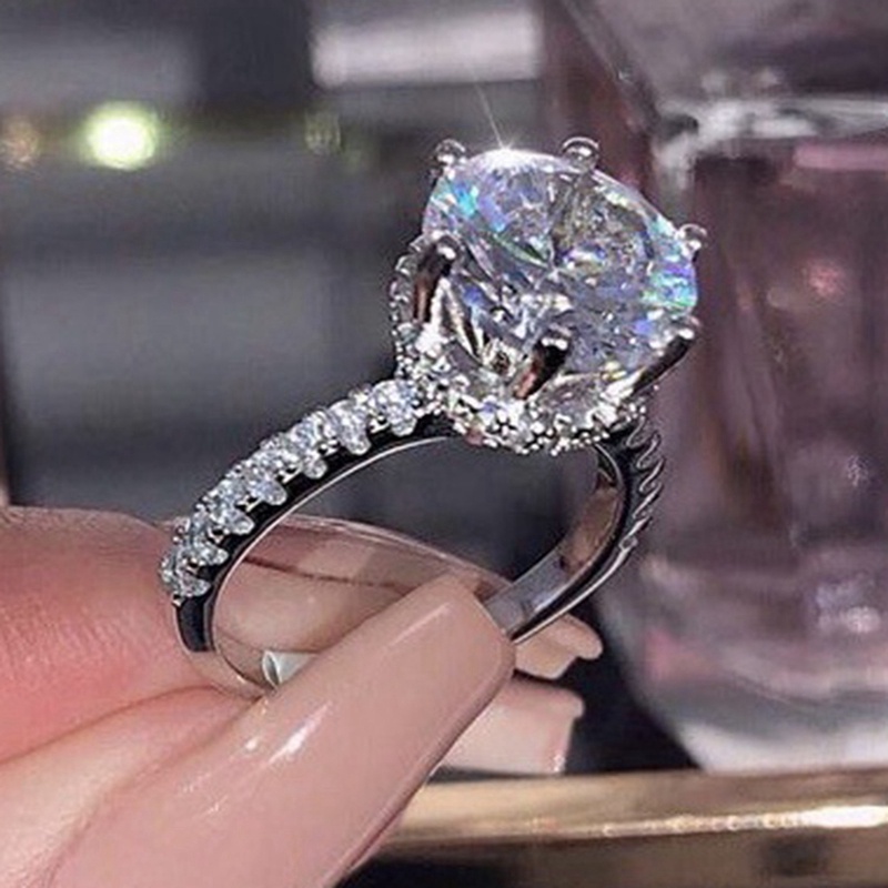 Khuôn Cắt Kim Cương Toàn Diện Hình Eliptic Moissanite