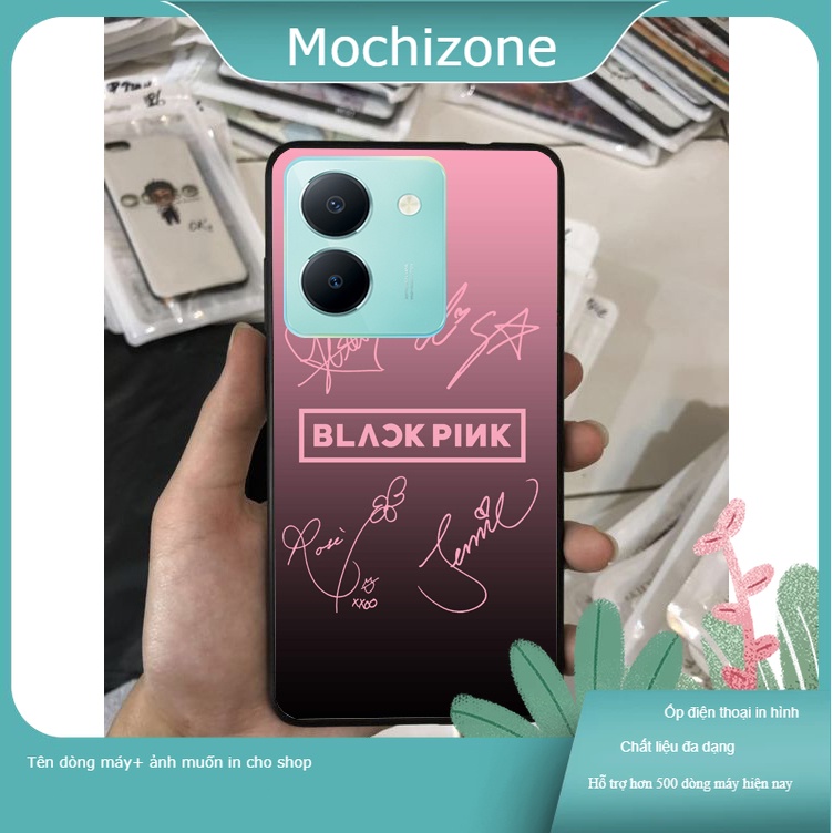 Ốp điện thoại TPU nhựa dẻo dành cho đt vivo Y36 in hoạ tiết blackpink