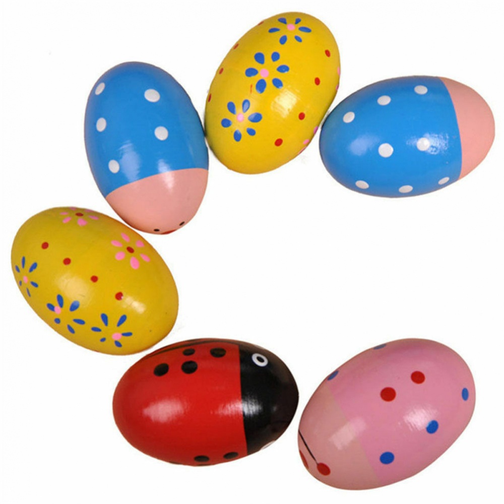 Shaker egg bền tiện dụng bộ gõ nhạc nhẹ đồ chơi thay thế rattle