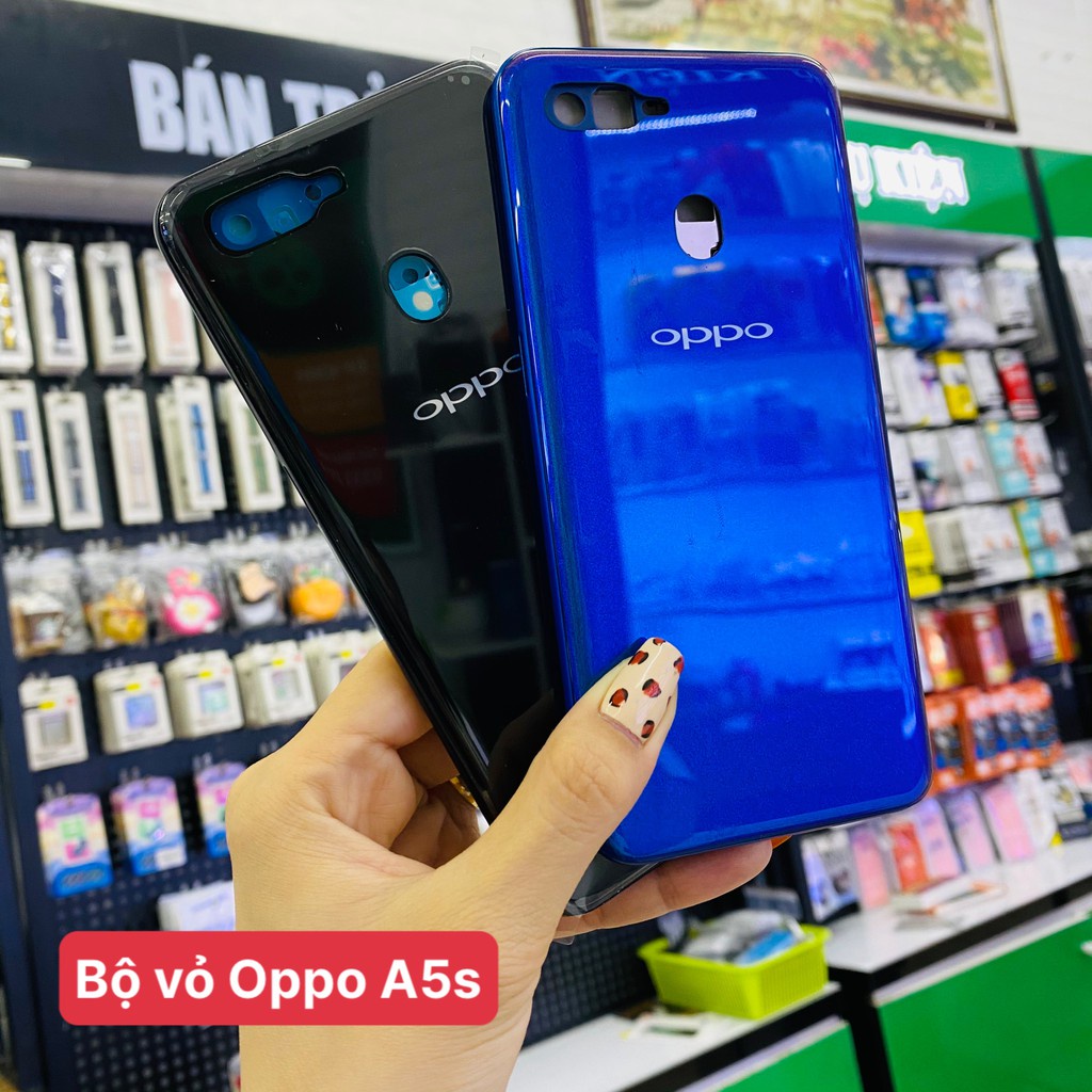 Vỏ bộ Điện thoại Oppo A5s CPH1919 đẹp chất lượng cao, như zin, hàng nấu máy
