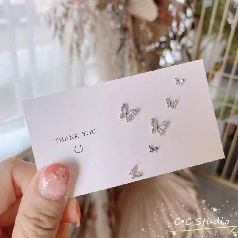 Set 6 Khuyên Tai Nữ Thời Trang Đơn Giản