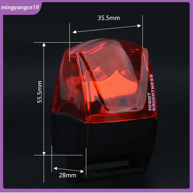 Đèn Đuôi Xe Đạp Từ Tính Chống Nước