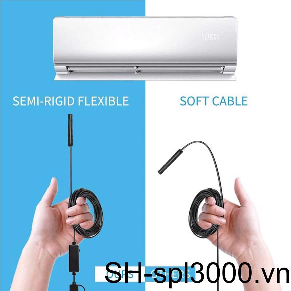 Camera Nội Soi 1 5 5mm HD IP67 Chống Nước IP67 Có Đèn LED Điều Chỉnh Được Cho Điện Thoại Android