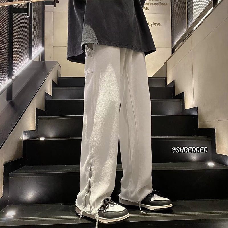 Quần jeans Dài Ống Loe Thời Trang Dành Cho Nam