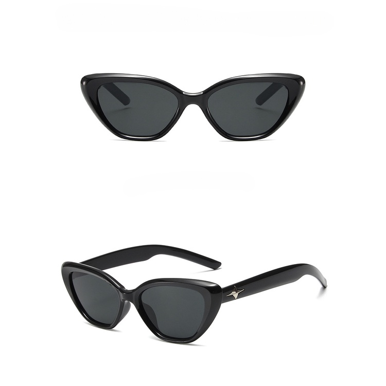 Kính Mát Gọng Mắt Mèo Phong Cách Hip hop Thời Trang Cho Nữ