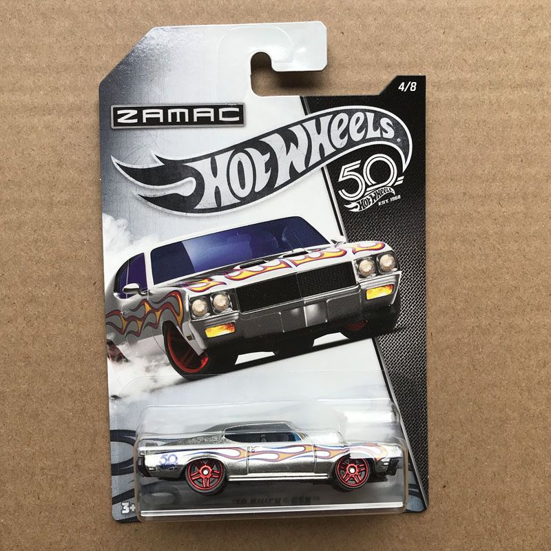 Mô Hình Xe Hơi Đồ Chơi Hot Wheels Kỉ Niệm 50 Năm Bằng Hợp Kim Cho Bé Trai