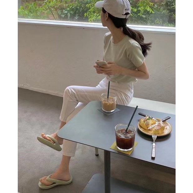 Taw & t-oe staud x nb 5601 dép nam và nữ new balance nb co-brand dép đi biển li xiaoli flip-flops new