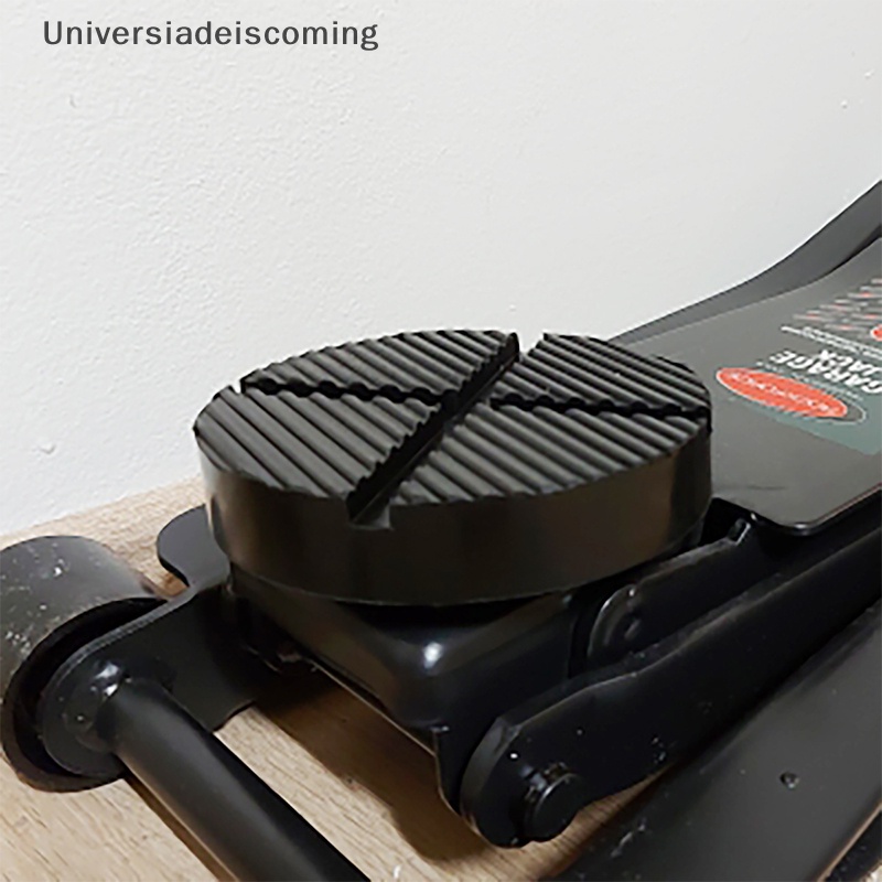 Universiadeiscoming ^^ car lift jack stand pads cao su đen slotted floor pad frame rail adapter * mới