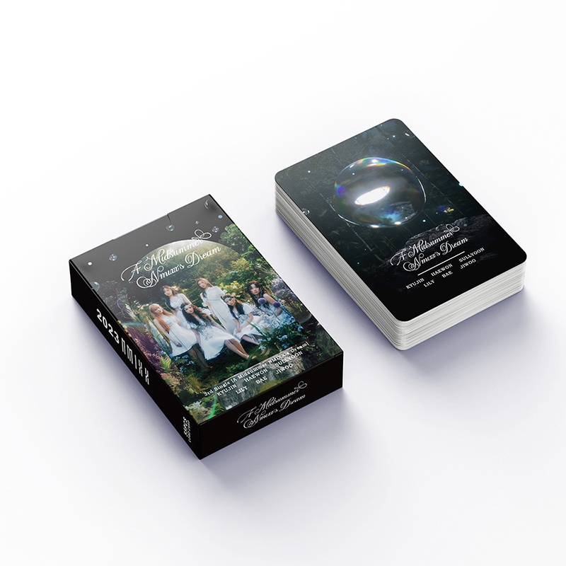 NMIXX Card Set 55 Tấm Thẻ Ảnh A Midsummer NMIXX's Dream Kpop Lomo Card Hình Nhóm Nhạc