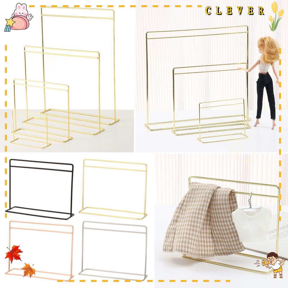 Clever doll giá treo quần áo quà tặng trẻ em búp bê đồ chơi phụ kiện móc treo thu nhỏ