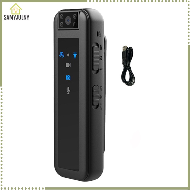 Sam body camera 1080p mini body camera với hồng ngoại tầm nhìn ban đêm cảnh sát body cam máy quay bỏ túi cho cuộc họp cưỡi ngựa