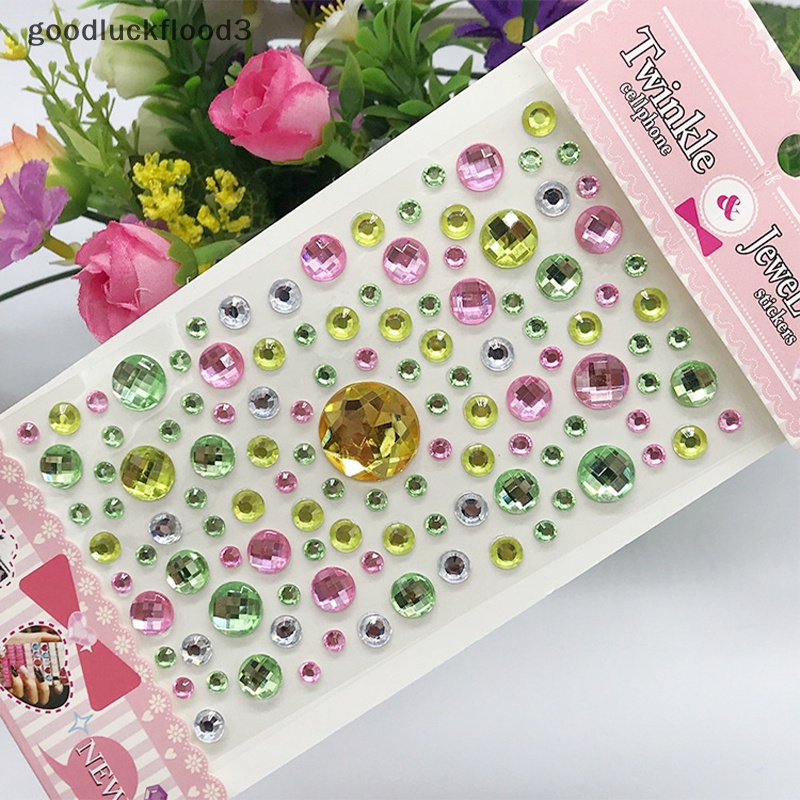 Đồ chơi trẻ em sticker mặt trang sức sáng tạo màu trẻ em diy paing acrylic