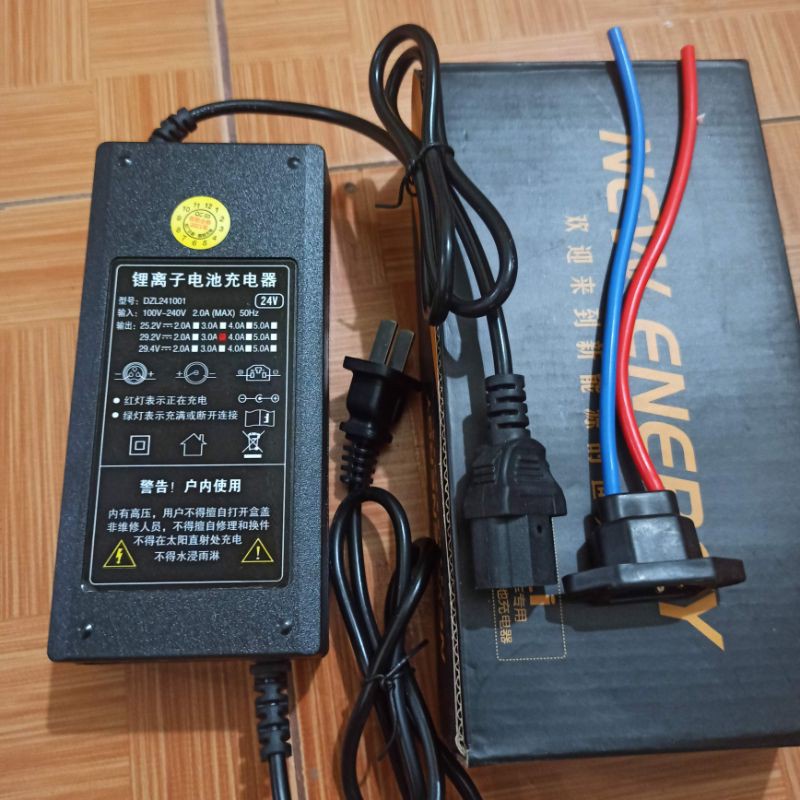 Sạc pin LiFePo4 cho hệ 8s 24V - 16s 48V - 20s 60V