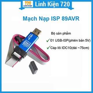 Mạch nạp cổng usb isp 89/avr usb isb