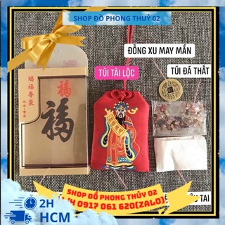[Có Sẵn HCM] Túi Thần Tài  Đỏ May Mắn Chiêu Hút Tài Lộc 2024 (Túi Tài Lộc 2024)