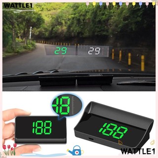 Đồng hồ tốc độ ô tô wttle, màn hình hướng lên ô tô tiêu thụ km / h, kính chắn gió đa năng phụ kiện điện tử ô tô hd hệ thống gps ô tô