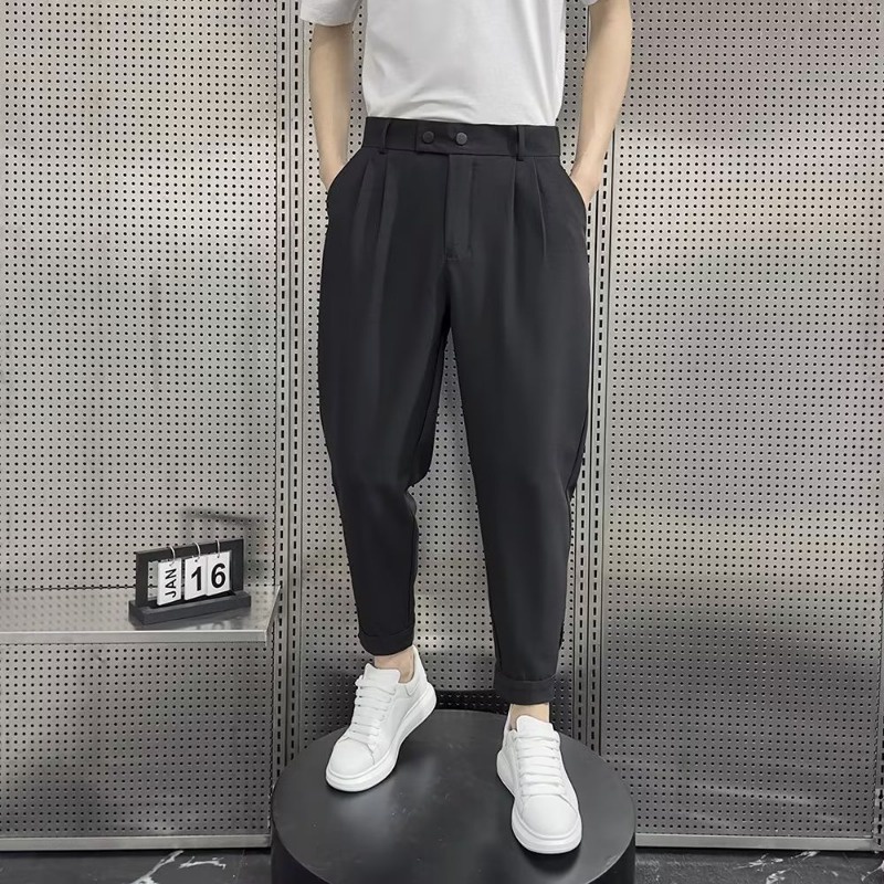 Quần Legging Dáng Rộng Thời Trang Mùa Hè Giản Dị Dành Cho Nam