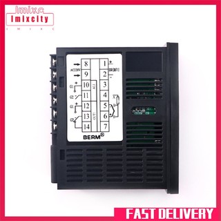 Bộ điều nhiệt pid kỹ thuật số imixcity fk02-mv*an rơle 180-240vac 0-400 độ/ chb402 ssr
