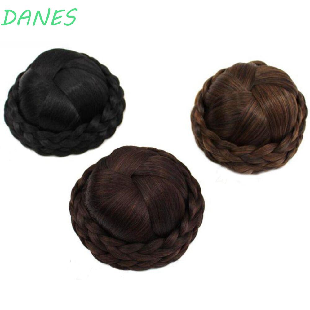 Danes bện búi tóc hợp thời trang vô hình phụ nữ retro phụ kiện tóc kẹp trong cô dâu kẹp tóc nữ cô gái hanfu búi tóc