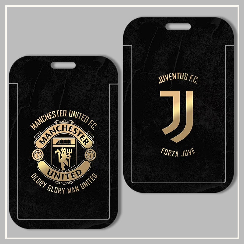 1]  Ví Dài Đựng Thẻ Bằng abs Có Dây Đeo logo basa huangma bayern Dành Cho Học Sinh / Nhân Viên Văn Phòng