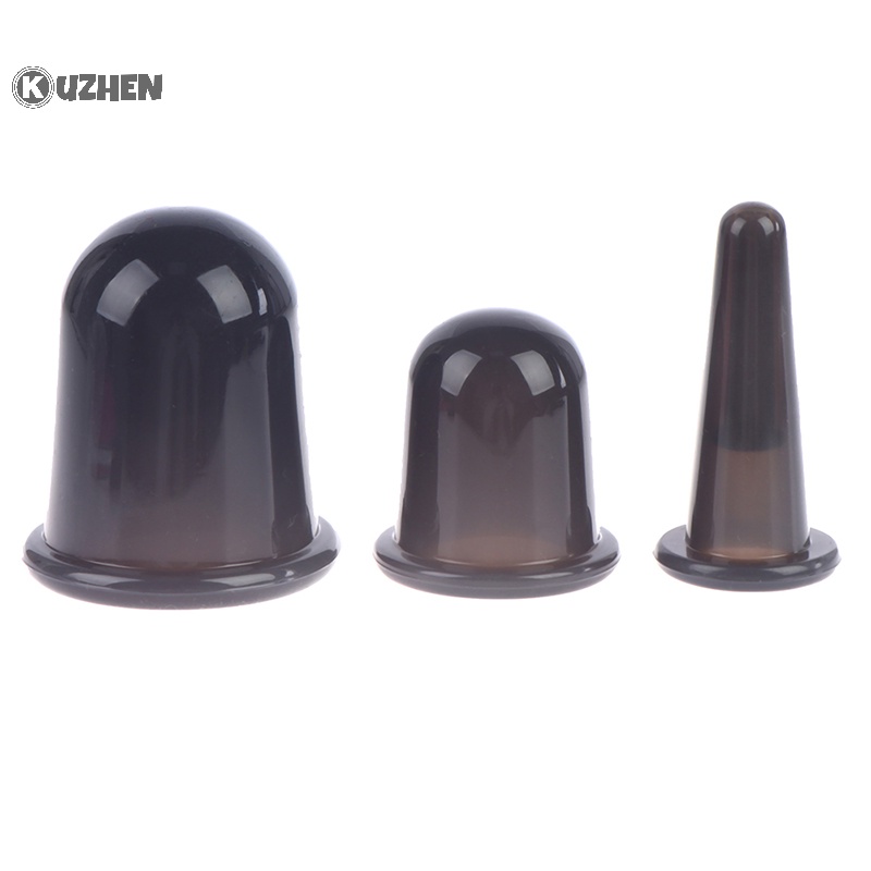 Kuzhen đen silicone giác hơi hút chân không lifg mặt mặt mắt cốc massage nóng