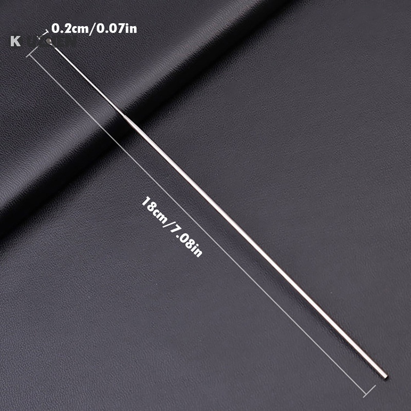 Kuzhen 18cm gắp tai làm sạch ráy tai chất tẩy rửa ráy tai curette dụng cụ gắp bằng thép không gỉ nóng