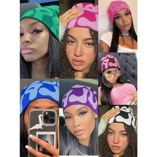 Mea culpa beanie hat brimless cap knitted hat