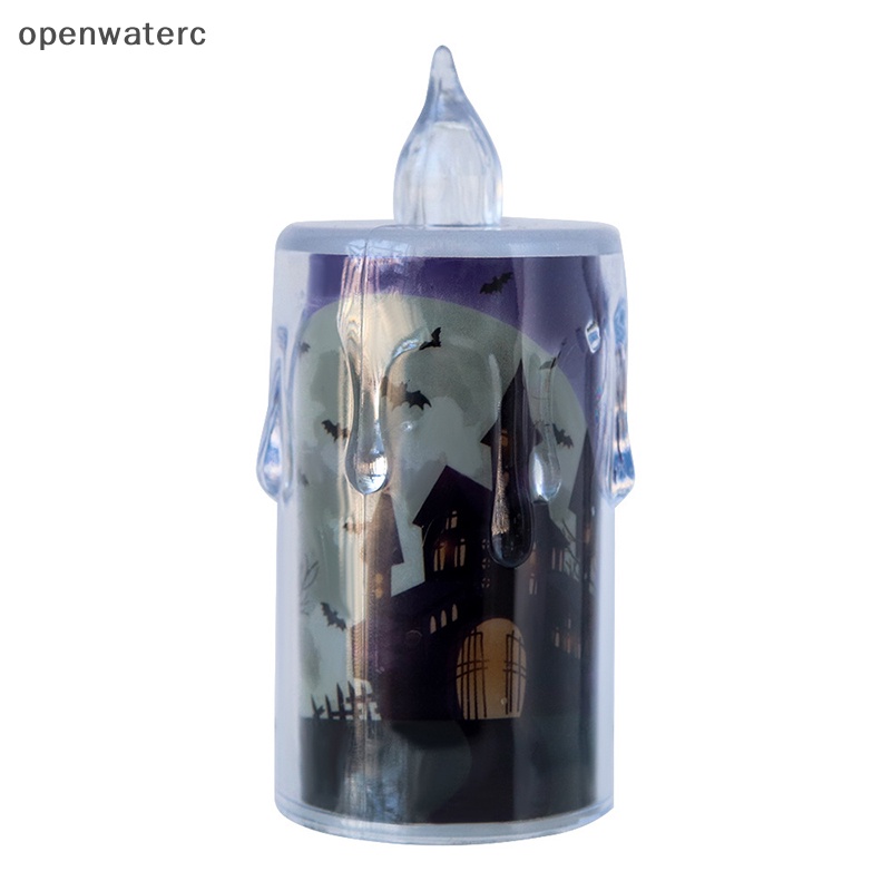 Openwaterc halloween đèn led kinh dị ma bí ngô lâu đài hallowen trang trí bữa tiệc ngôi nhà hanted đạo cụ kinh dị đồ trang trí ngoài trời vn