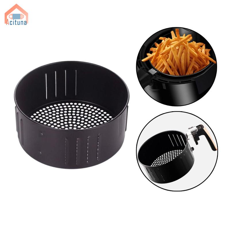 Acituna cast fryer rổ thay thế chảo bánh mì lưới không đáy dễ bảo quản chắc chắn dễ dàng làm sạch phụ kiện khay nướng bền