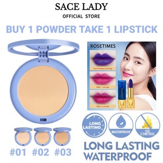 Phấn phủ SACE LADY 8g trang điểm kiềm dầu chống thấm nước