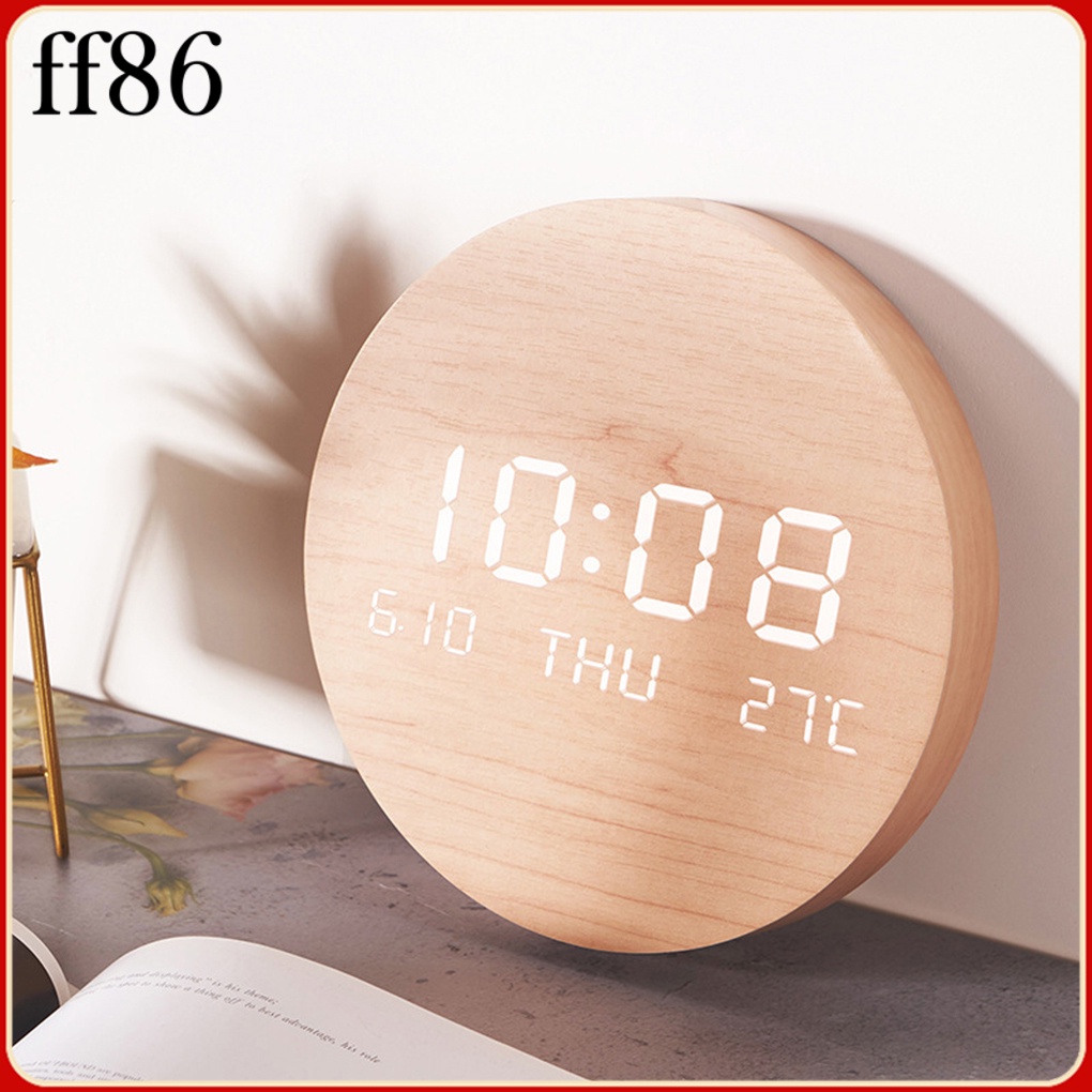 1/2/3 đồng hồ treo tường kỹ thuật số cho easy-to-read timekeeping trong bất kỳ phòng đồng hồ báo thức trang trí tường phong cách độc đáo xây dựng bền