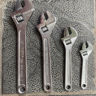 Mỏ lết thép trắng 6-8-10-12 inch - của kim khí minh hiếu