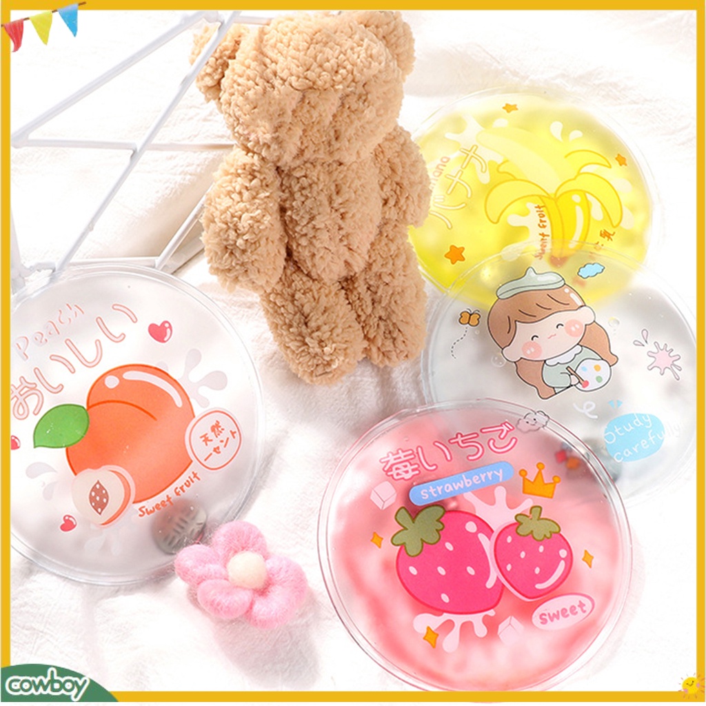 Winter self-heating hand warmer có thể tái sử dụng cartoon gel liquid heat pack pocket portable mini hand warmer for cold days