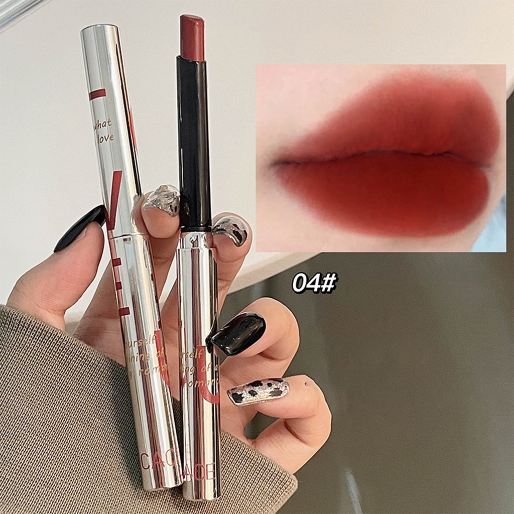 Son môivovigo dưỡng ẩm chống nước màu sắc quyến rũ phong cách retro