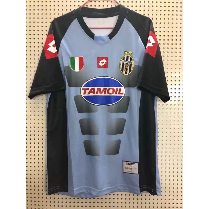 Áo Thun Thể Thao Bóng Đá Ngắn Tay Đội Tuyển Juventus 2002 / 2003 S-XXL