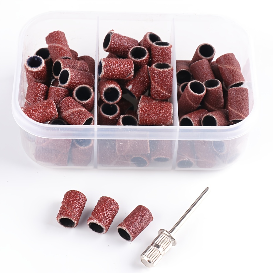 Đầu Chà Nhám Cho Máy Mài Móng Tay 180 / 120 / 80 Grit